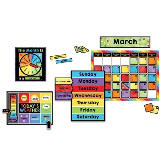 Carson Dellosa Education Celebrate Learning Calendar Bulletin Board Set image {7}