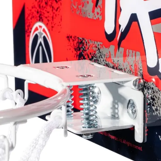 NBA Washington Wizards Over The Door Mini Basketball Hoop image {3}