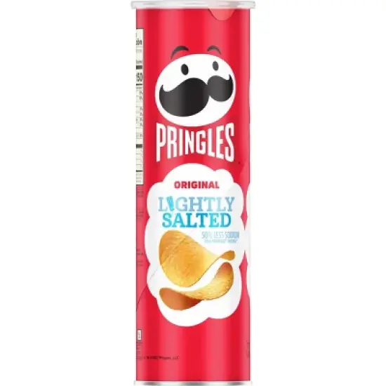 Pringles Lightly Salted Potato Crisps Chips - 5.2oz image {6}