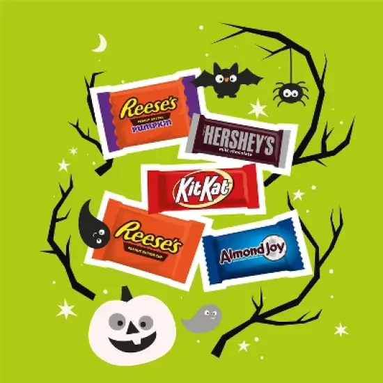 Hershey's Halloween Chocolate Snack Size Variety Pack - 90pc/47.35oz image {3}