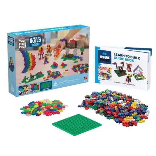 Plus-Plus Learn to Build Basic - STEM Building Set - 400 Pieces image {1}