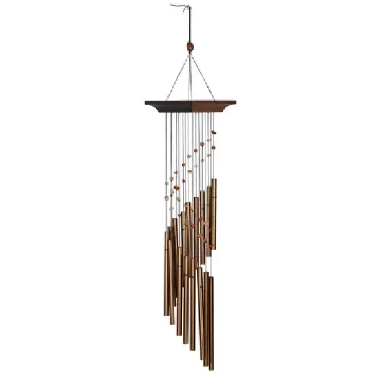 Woodstock Wind Chimes Signature Collection, Woodstock Mystic Spiral, 22'' Wind Chime image {9}