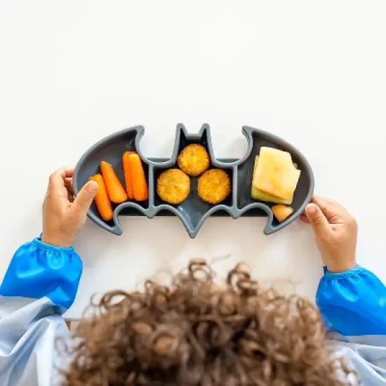 Bumkins DC Comics Batman Grip Dish - Gray image {11}