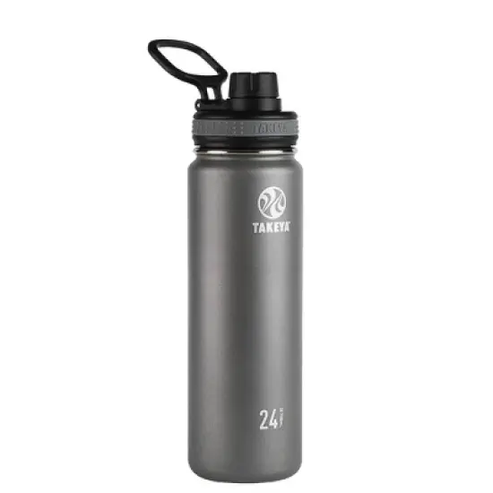 Takeya 24oz Originals Insulated Stainless Steel Water Bottle with Spout Lid image {7}