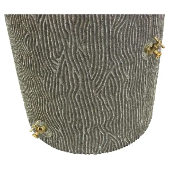 Impressions Bark 50 Gallon Rain Saver - Sandstone - Good Ideas image {1}