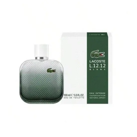 Lacoste Eau De Lacoste L.12.12 Blanc Eau Intense By Lacoste Eau De Toilette Spray (Tester) 3.3 Oz For Men image {1}