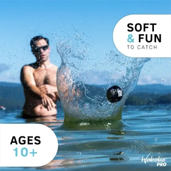 Waboba Water Bouncing Pro Ball-Stars & Stripes, White/Red/Blue image {3}