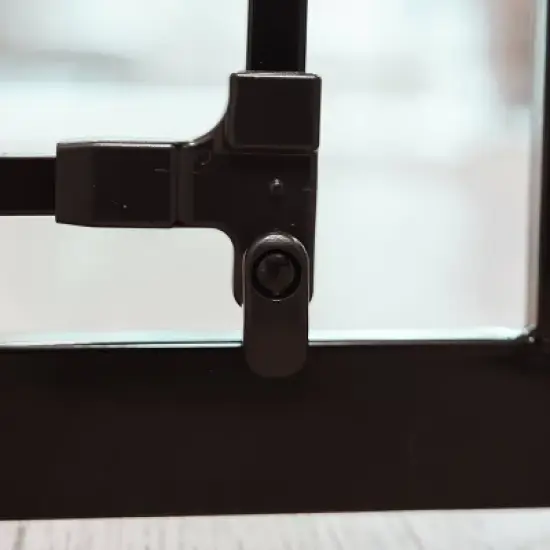 Carlson Tall Gate with Door for Dog Crate - Black image {3}