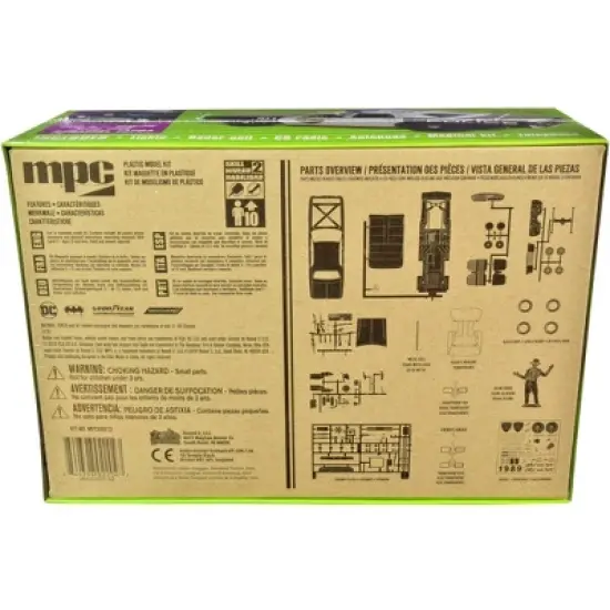 Skill 2 Model Kit 1977 Dodge Monaco with Joker Resin Figurine "Batman" 3-in-1 Kit 1/25 Scale Model by MPC image {3}