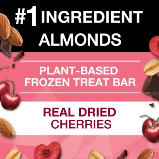Kind Frozen Chocolate Cherry Almond & Nut Plant Based Frozen Treat Bars - 8oz/5ct image {2}
