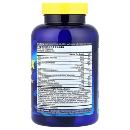 MHP Anadrox&trade; Pump & Burn, 112 Capsules image {1}