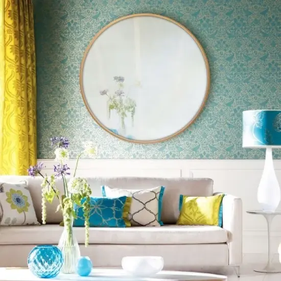 32" Round Decorative Wall Mirror - Project 62 image {4}