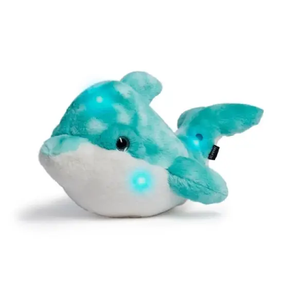 FAO Schwarz 17" Glow Brights LED with Sound Dolphin Toy Plush image {3}