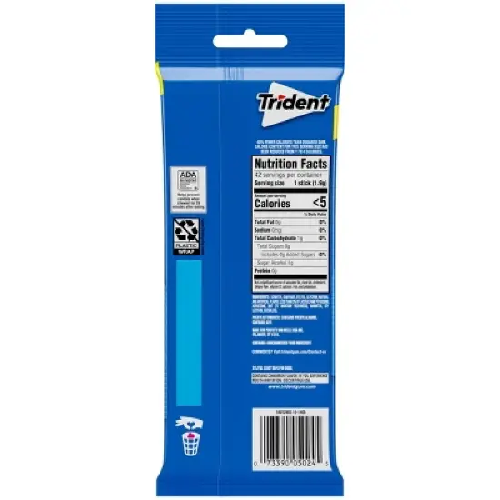 Trident Original Chewing Gums - 2.816oz/3pk image {2}