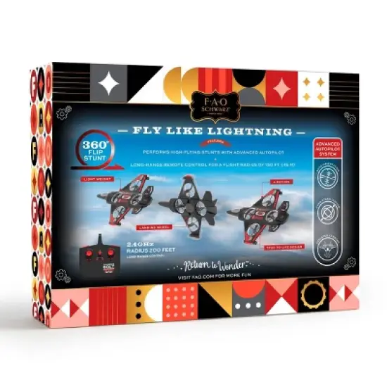 FAO Schwarz Thunderbolt Jet X2 Drone image {5}