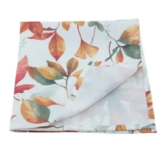 Saro Lifestyle Fall Leaf Napkin, 20" Square, Multi (Set of 4) image {1}
