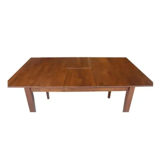  32"x48" Shaker Style Extendable Dining Table - International Concepts image {5}
