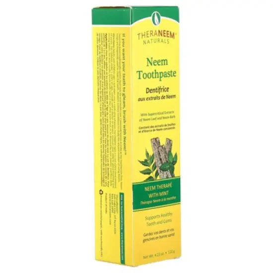Organix South TheraNeem&reg; Naturals, Neem Toothpaste, Neem Therape with Mint, 4.23 oz (120 g) image {4}