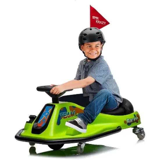 24V Ride On Car Electric Drifting Go Kart for Kids 3-8Years - High/Low Speed Switch and Simplified Drifting System image {9}