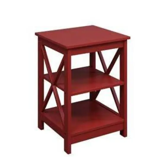 Oxford End Table with Shelves - Breighton Home image {5}