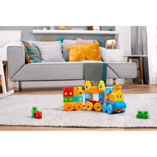 MEGA BLOKS ABC Musical Train Building Set - 50pcs image {8}