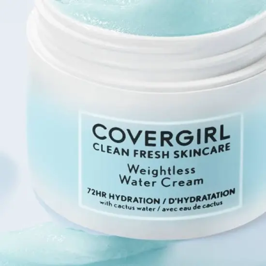 COVERGIRL Clean Fresh Skincare Weightless Water Cream - 2 fl oz image {10}