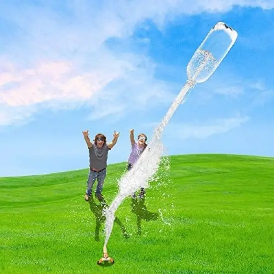 AquaPod Water Bottle Rocket Launcher Science Kit - STEM Toy Launches Soda Bottles Up to 100 ft in Air image {5}