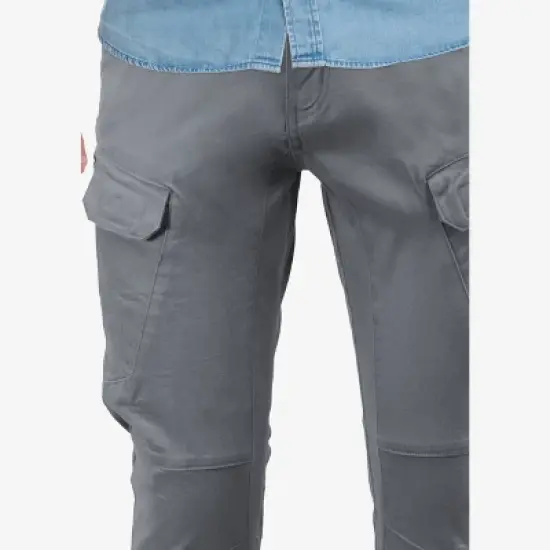 X RAY Men's Slim-Fit Stretch Twill Cargo Pants image {2}