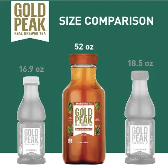 Gold Peak Sweetened Black Iced Tea Drink - 52 fl oz image {6}