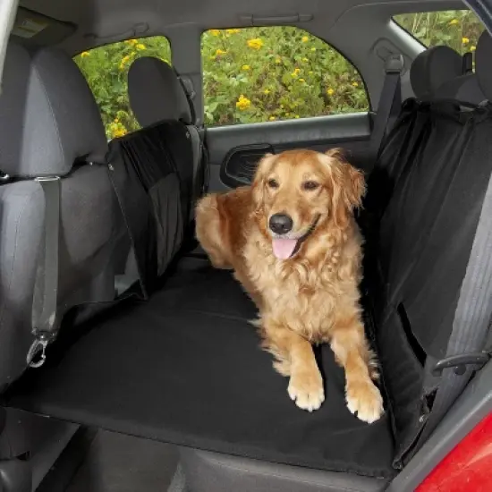 FurHaven Deluxe Pet Car Barrier & Seat Protector with Carry Bag image {5}