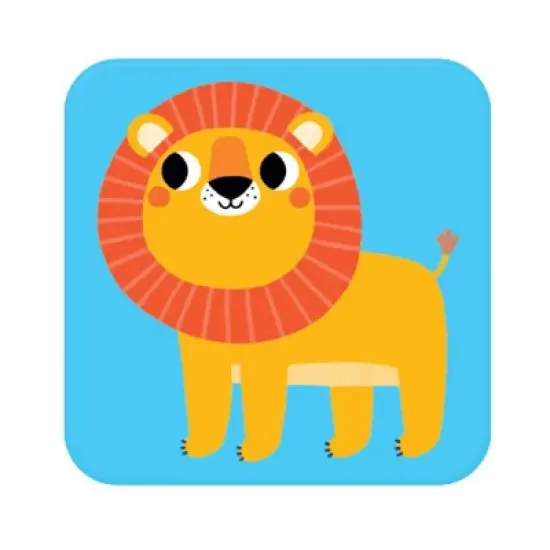 Banana Panda Suuuper Size Toddler Memory Game - Wild Animals image {1}