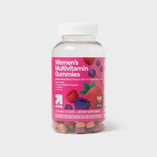Women's Multivitamin Gummies - Natural Berry - 150ct - up&up&trade; image {5}