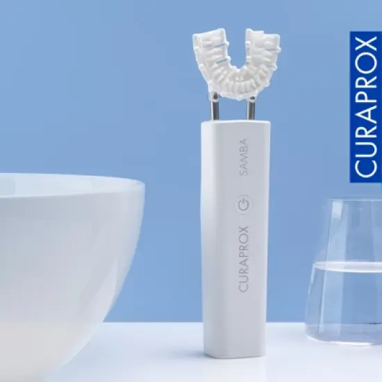 Samba Brush Heads, 2-Pack for Robotic Hands-Free Toothbrush image {1}