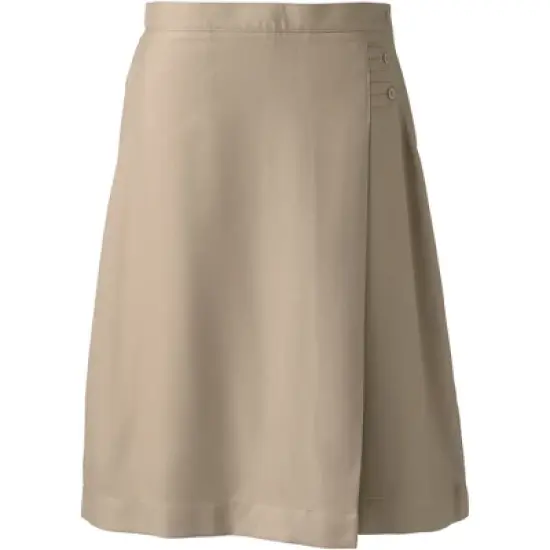 Lands' End Lands' End School Uniform Women's Solid A-line Skirt Below the Knee image {5}