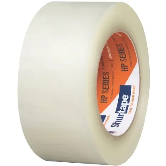 Shurtape  Carton Sealing Tape, 1.6 mil, Clear, PK6 HP 100 image {5}