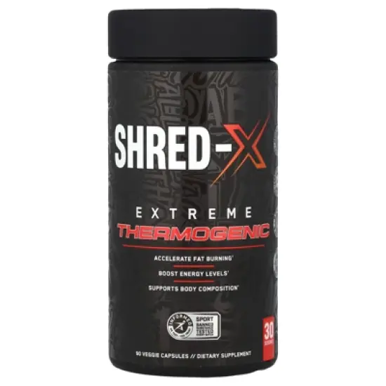 ABE Shred-X, Extreme Thermogenic, 90 Veggie Capsules image {4}