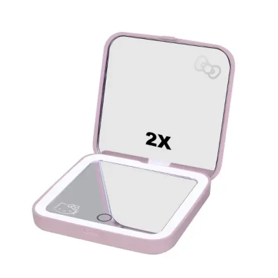 Impressions Vanity Hello Kitty Supercute Compact Mirror with Magnification image {3}
