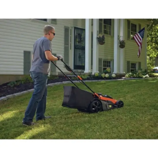 Black & Decker CM2043C 40V MAX Brushed Lithium-Ion 20 in. Cordless Lawn Mower Kit with (2) Batteries (2 Ah) image {11}