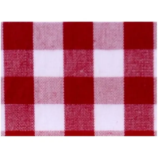 TheDapperTie - Men's Cotton Gingham Checks Flat Pre Folded Pocket Square on Card image {1}