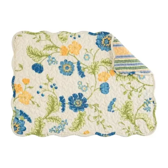 C&F Home Cotton Machine Washable Reversible Placemats image {1}