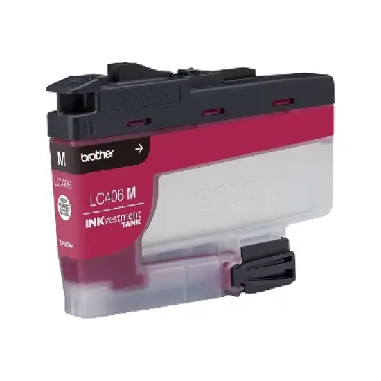 Brother LC406 Magenta Standard Yield Ink Cartridge (LC406MS) image {2}