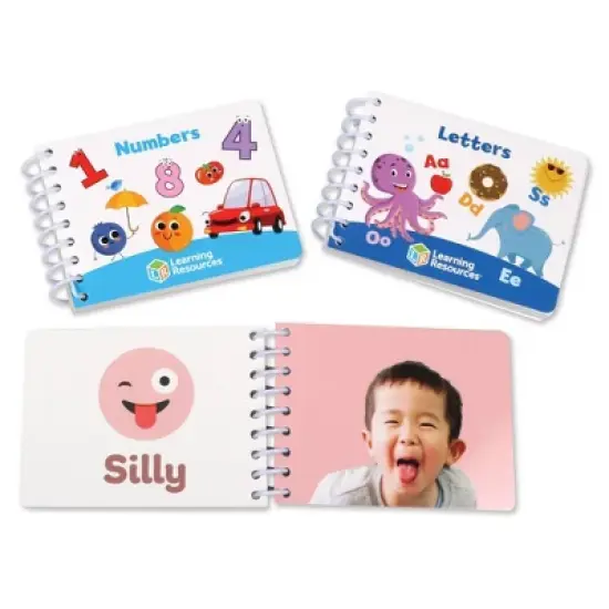 Learning Resources Skill Builders! Preschool Flipbook Library: Educational Teaching Aid for Toddlers, 3-Piece Set image {1}