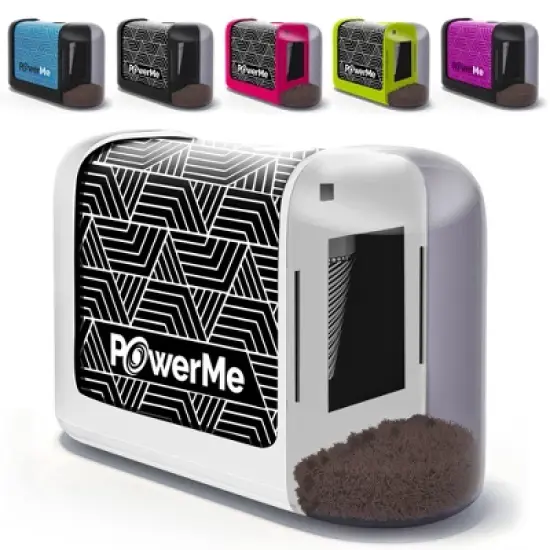 PowerMe Electric Pencil Sharpener - Battery Powered For Colored Pencils, Ideal For No. 2 image {13}