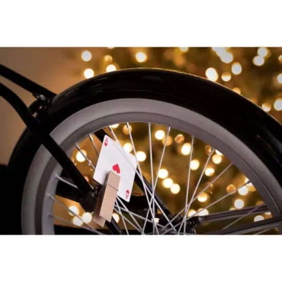 Brightz Bike Noisemaker - Beige: Universal ABS Accessory image {5}