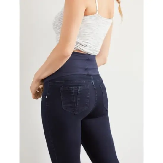 MAMA PRIMA Post Pregnancy V-Pocket Skinny Jeans | Motherhood Maternity image {2}
