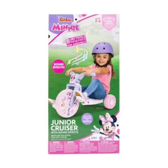 Minnie Mouse 10" Fly Wheel Kids' Tricycle image {1}
