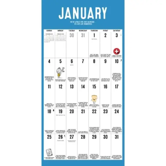 Willow Creek Press 2026 Pun Intended Wall Calendar image {2}