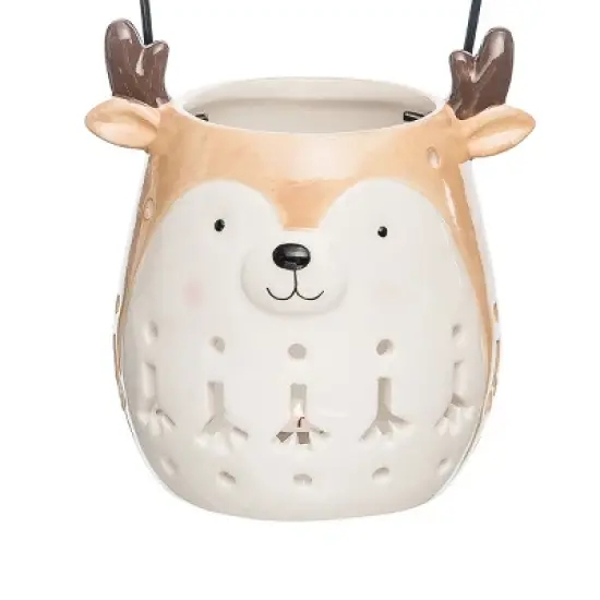 C&F Home Reindeer Lantern image {1}