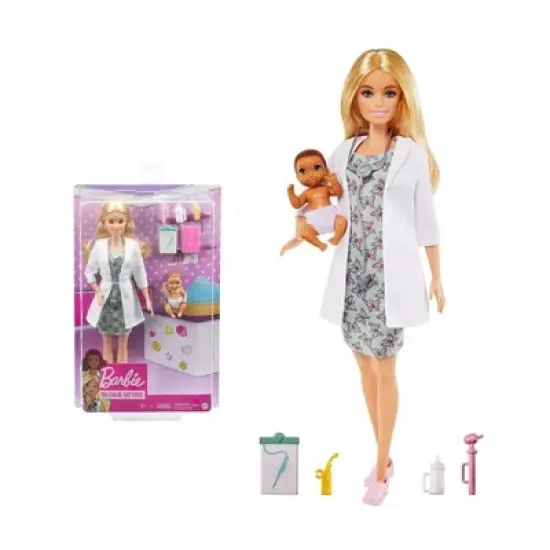 Barbie Baby Doctor Doll Playset image {1}