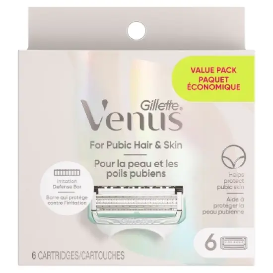 Venus Intimate Grooming Razors for Women Blade Refills image {9}